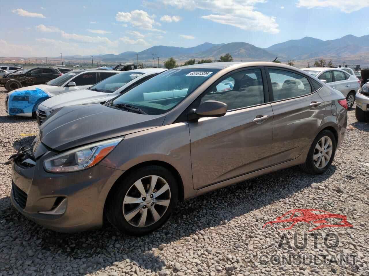 HYUNDAI ACCENT 2014 - KMHCU4AE3EU741452