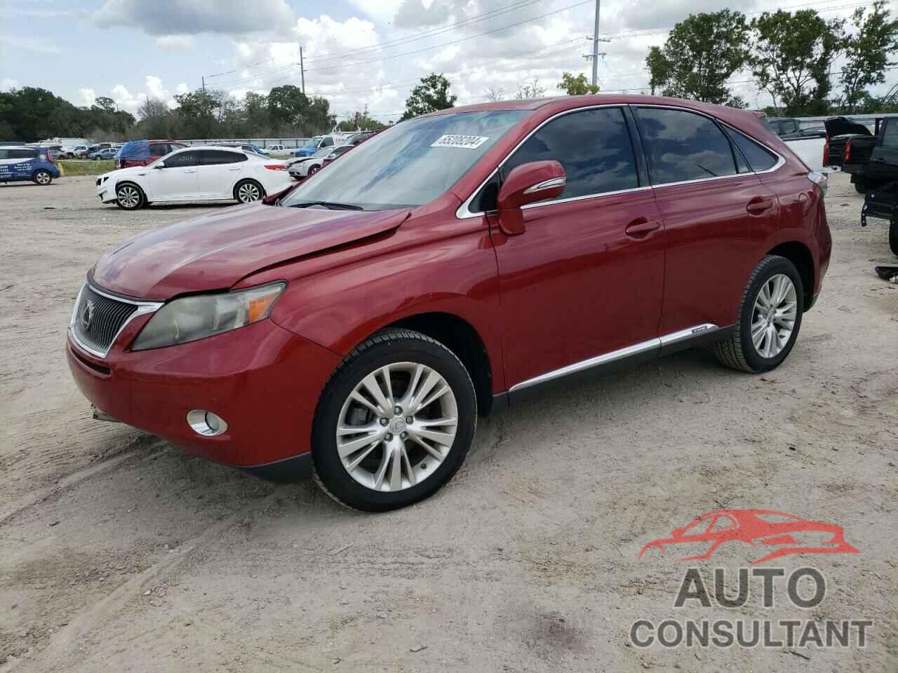 LEXUS RX450 2010 - JTJZB1BAXA2400194