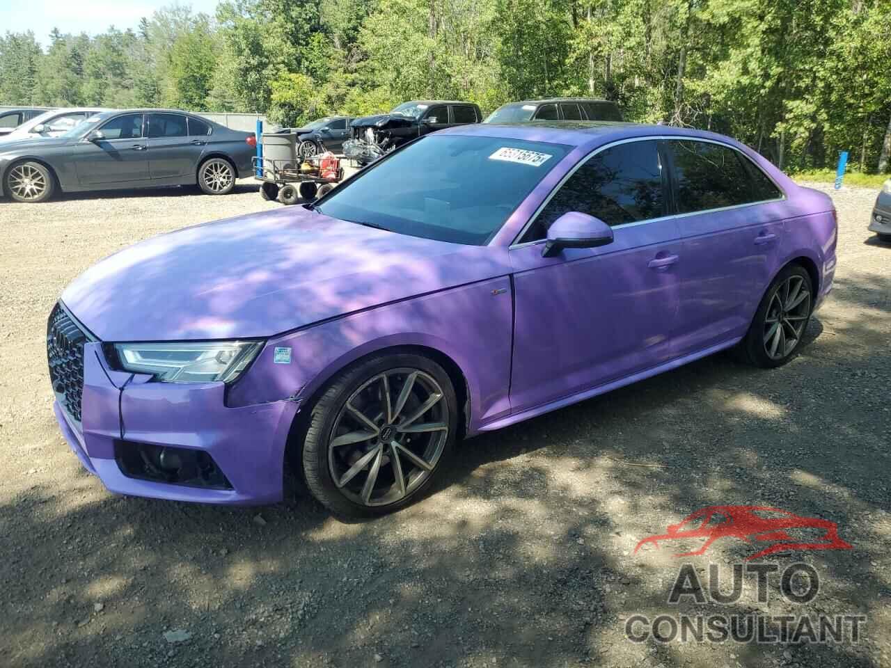 AUDI A4 2017 - WAUENAF40HN023247