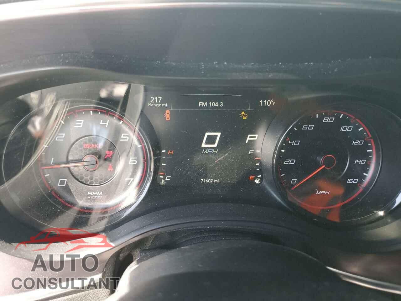 DODGE CHARGER 2016 - 2C3CDXCT9GH247494