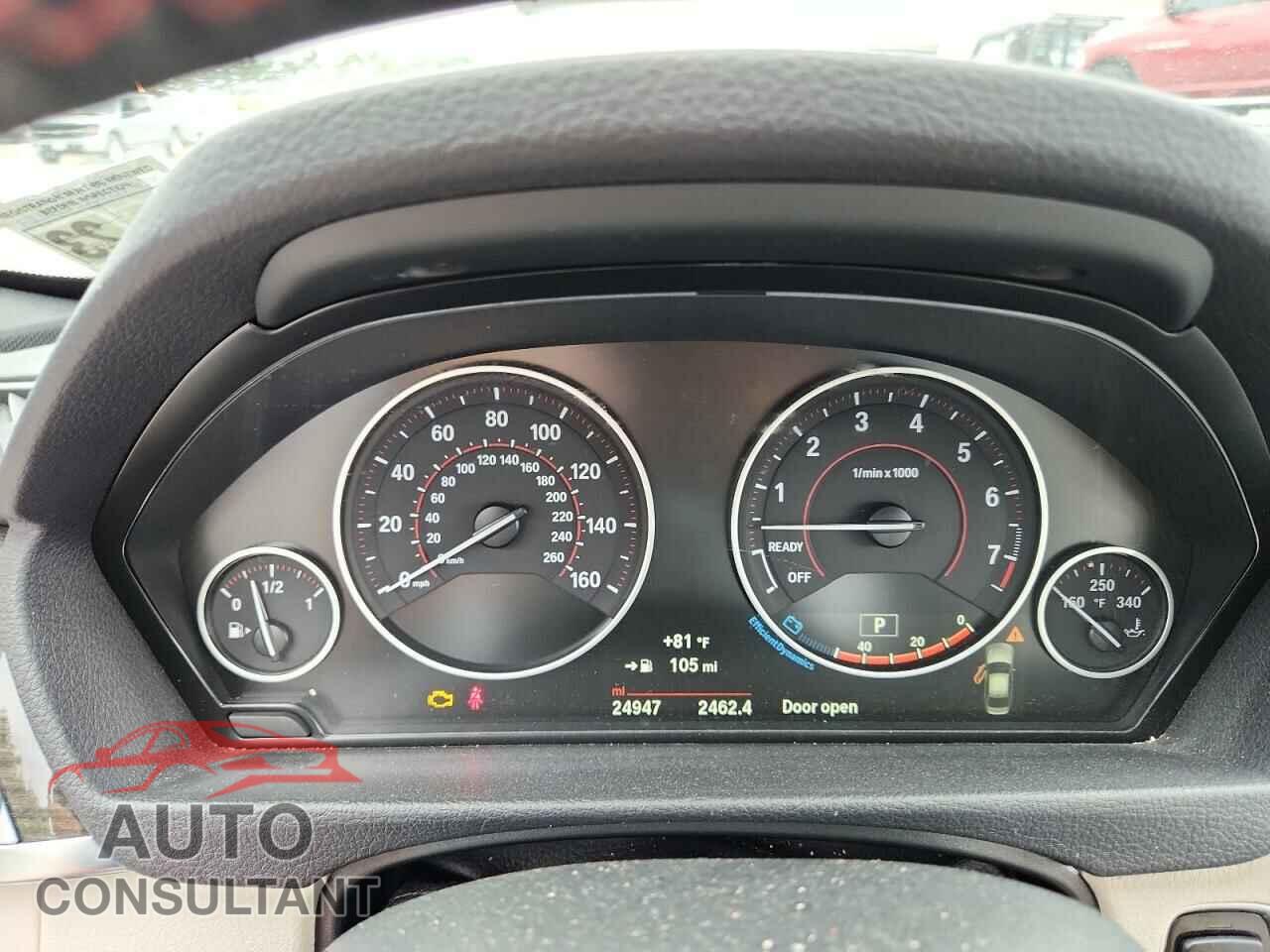 BMW 3 SERIES 2016 - WBA8E3G57GNU38693