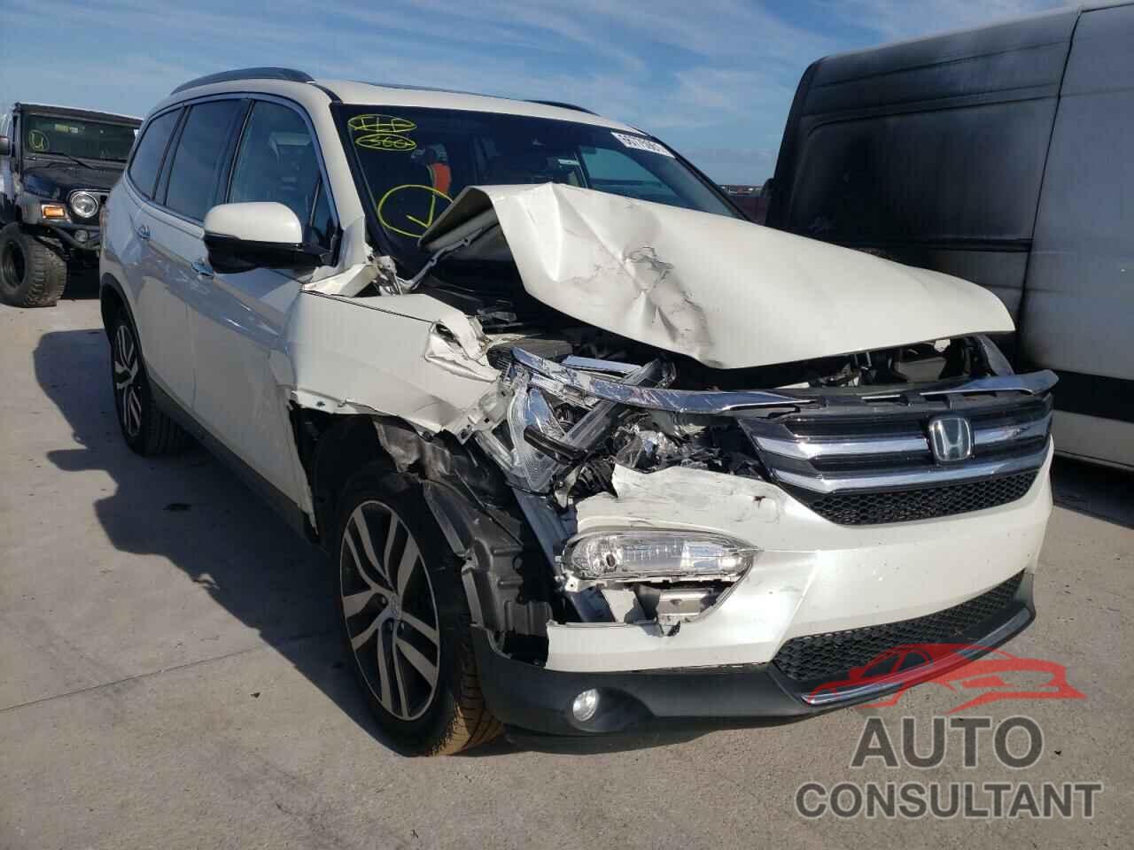HONDA PILOT 2016 - 5FNYF5H92GB019100