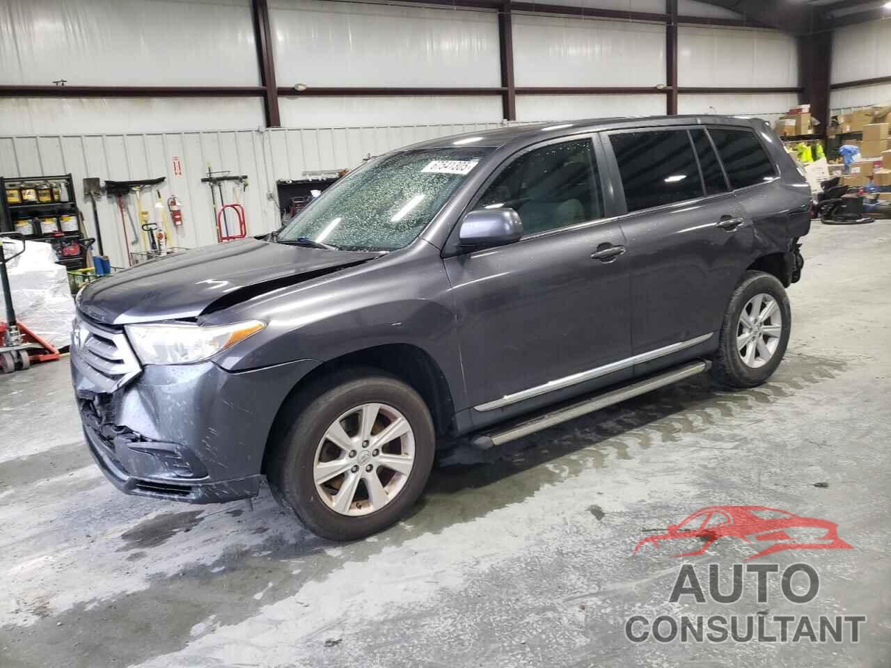 TOYOTA HIGHLANDER 2013 - 5TDZA3EH2DS037834