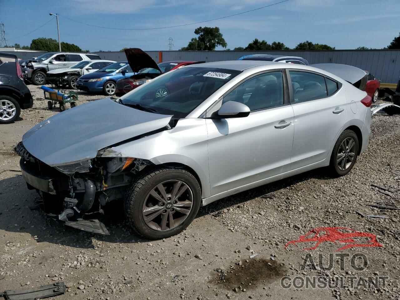 HYUNDAI ELANTRA 2018 - 5NPD84LF5JH295344