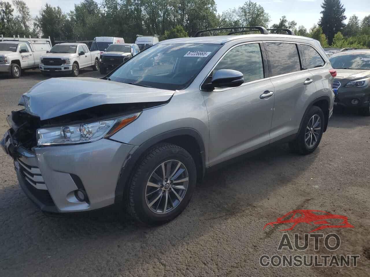 TOYOTA HIGHLANDER 2019 - 5TDJZRFH9KS620972