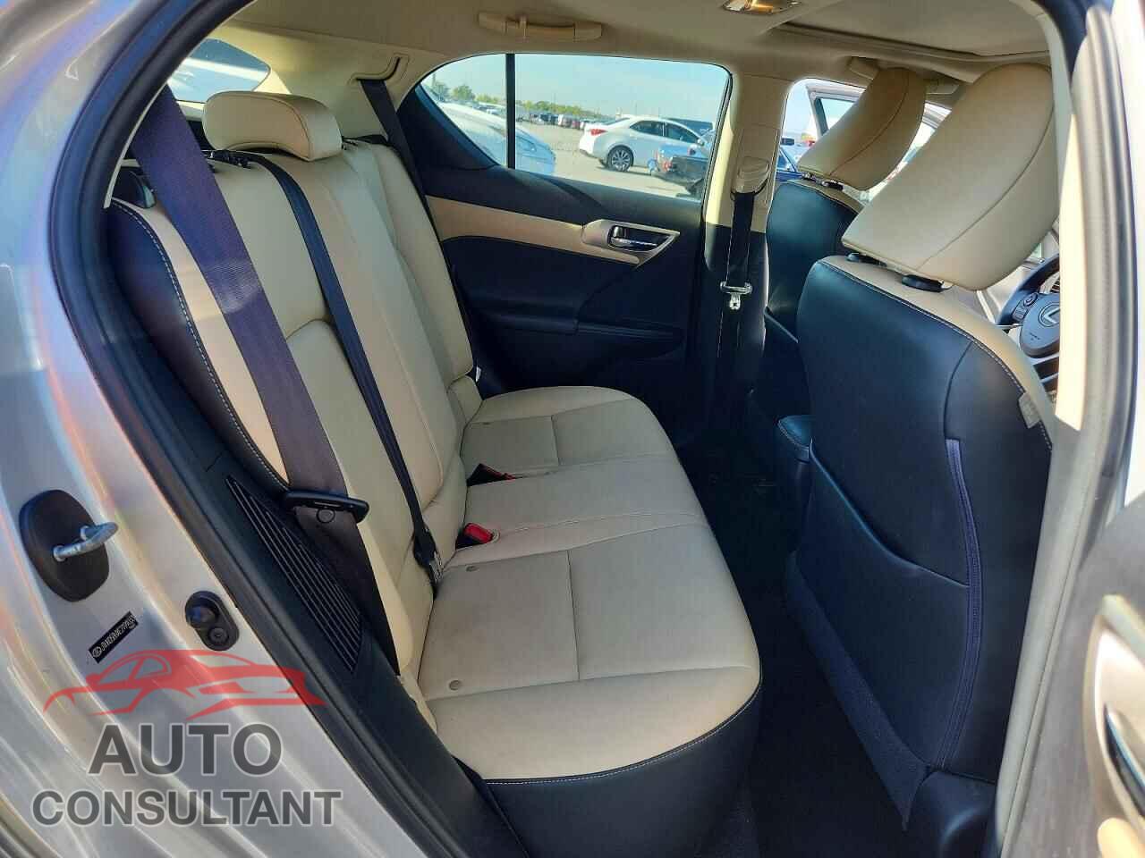 LEXUS CT 200 2014 - JTHKD5BHXE2199033