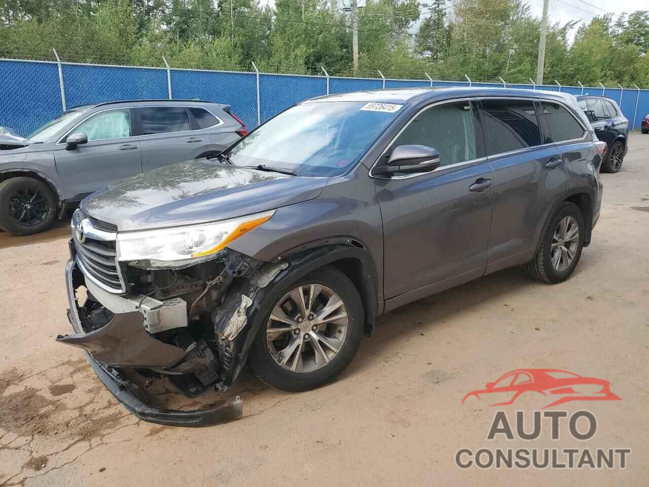 TOYOTA HIGHLANDER 2015 - 5TDBKRFH1FS176825
