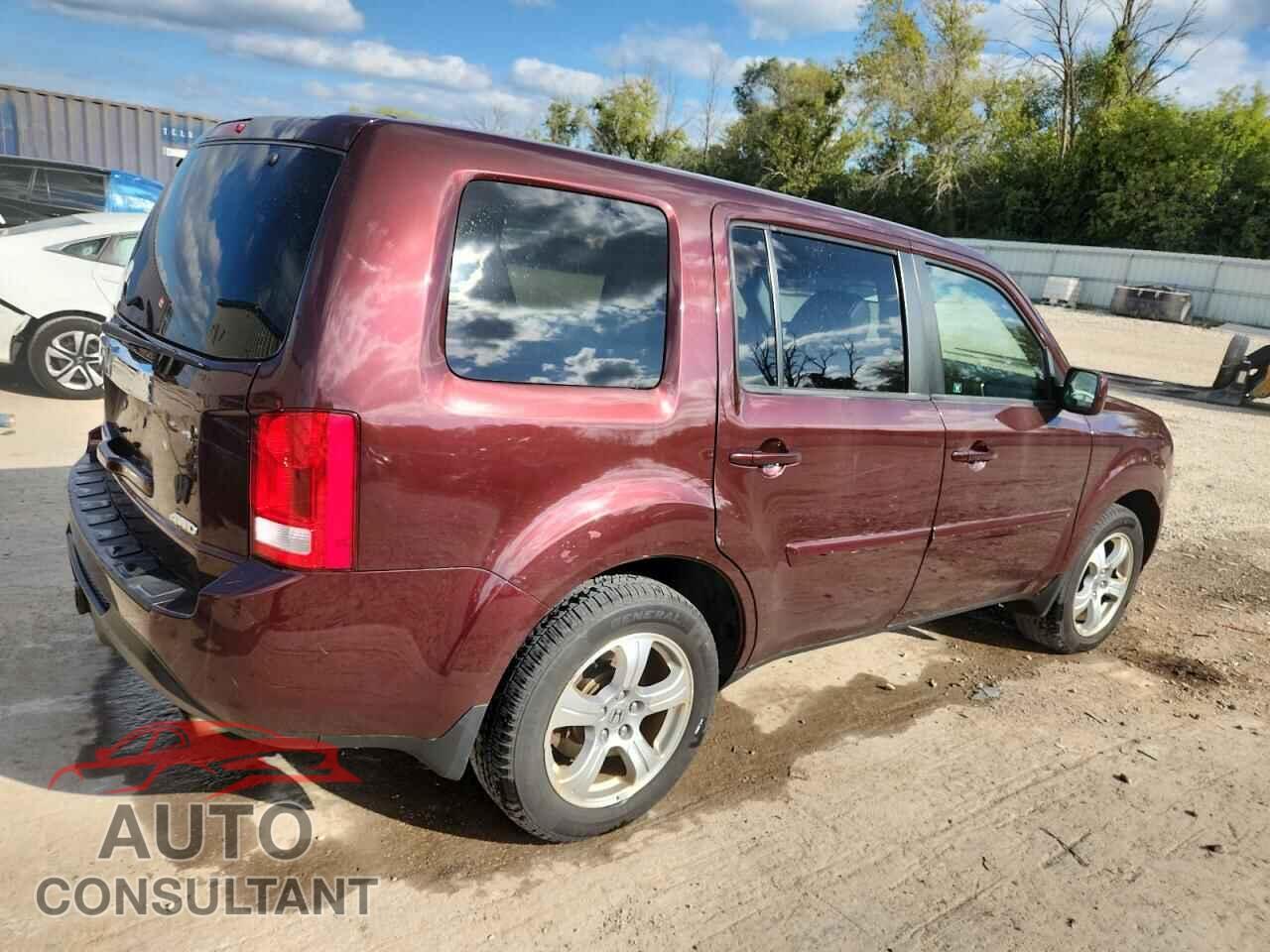 HONDA PILOT 2012 - 5FNYF4H54CB078103