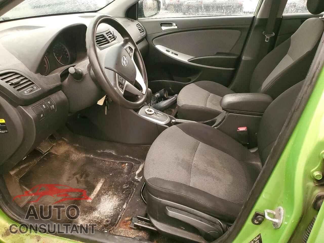 HYUNDAI ACCENT 2012 - KMHCT5AE2CU044862