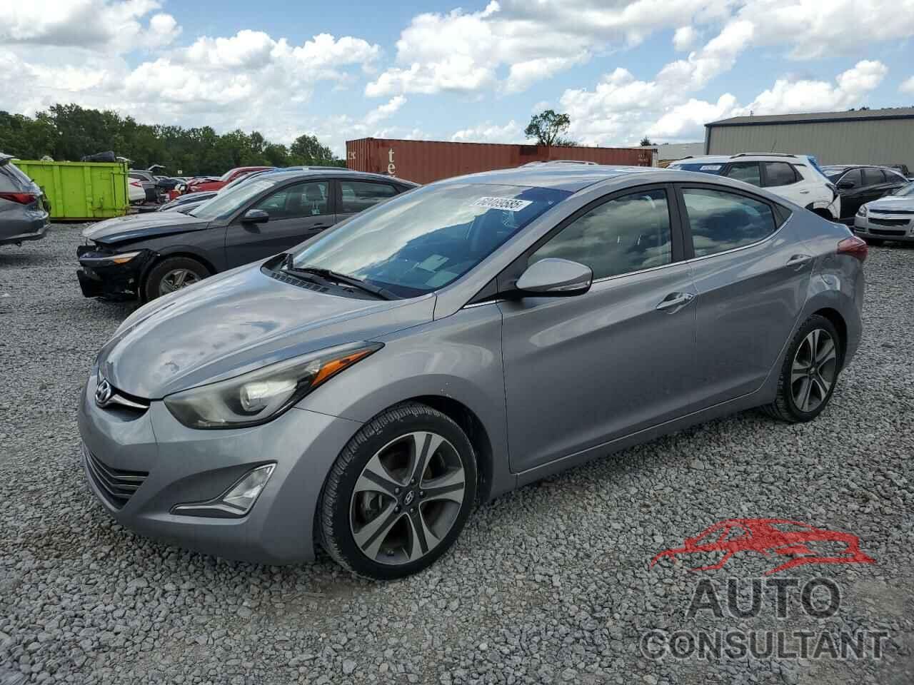 HYUNDAI ELANTRA 2014 - KMHDH4AH5EU133354