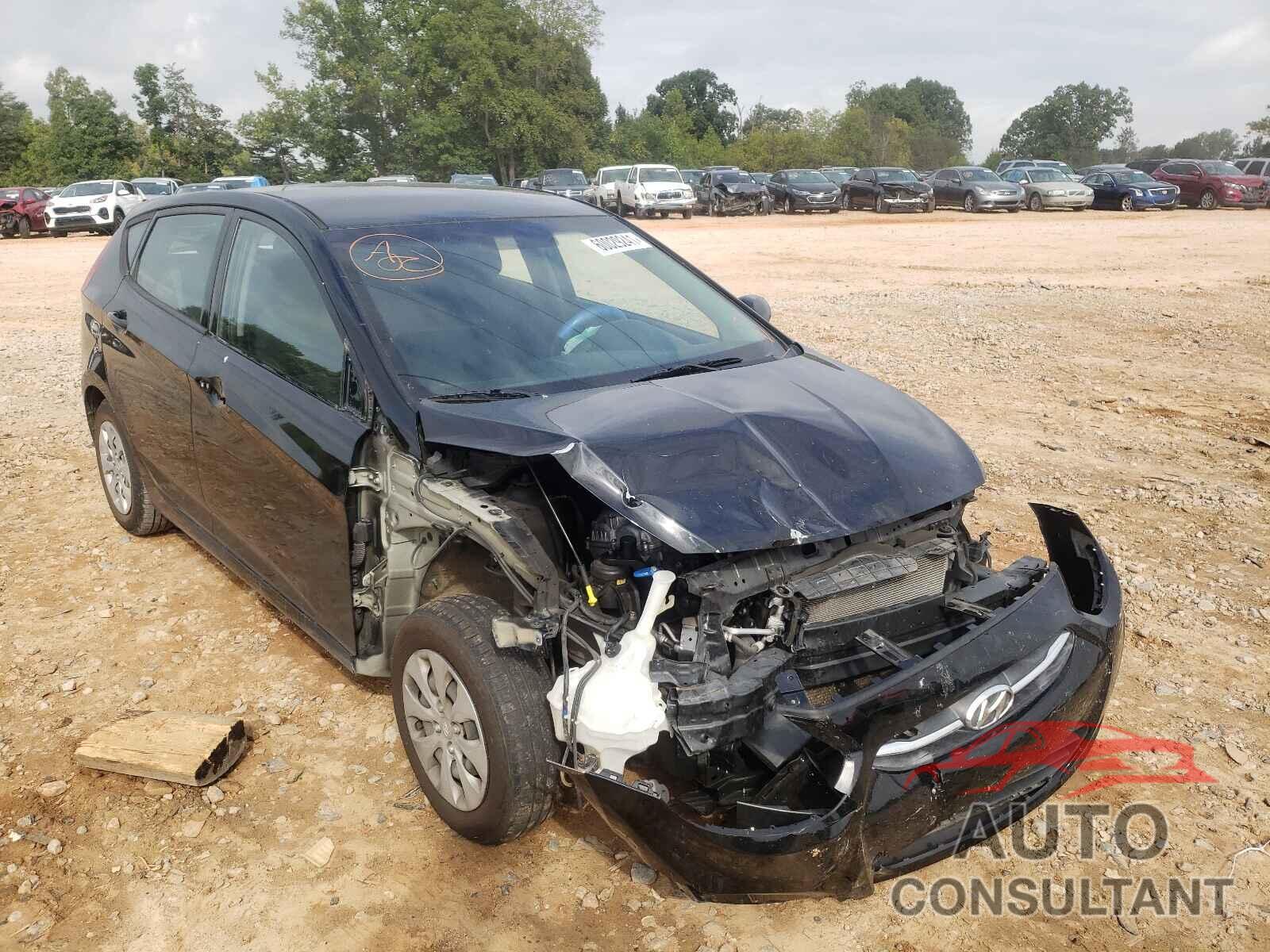 HYUNDAI ACCENT 2017 - KMHCT5AE0HU355892