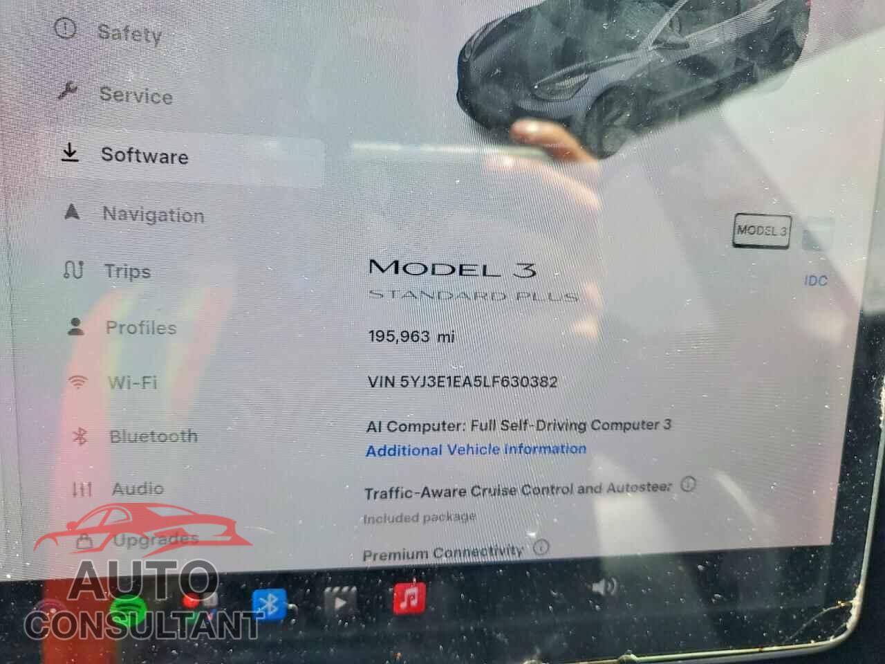 TESLA MODEL 3 2020 - 5YJ3E1EA5LF630382