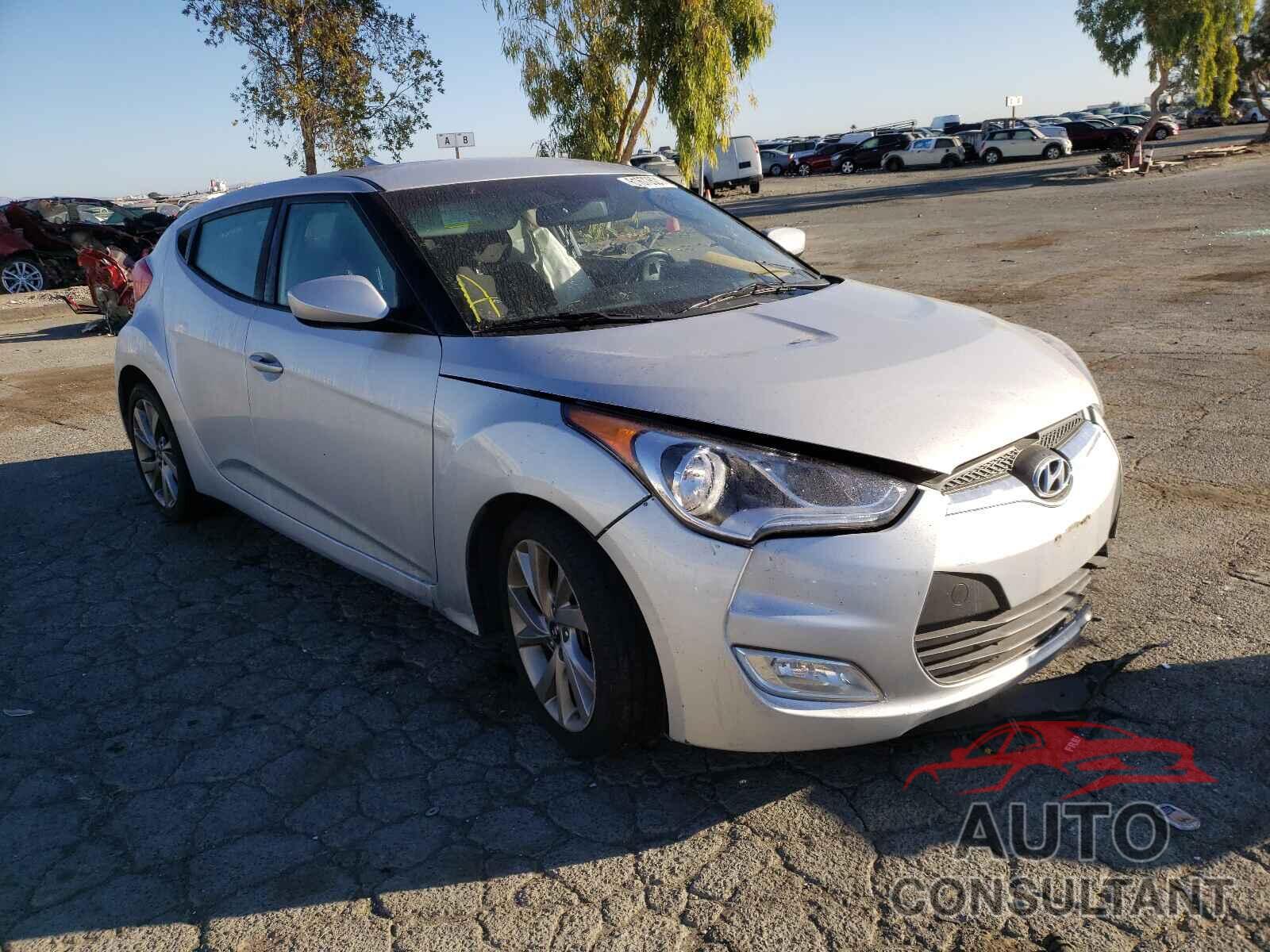 HYUNDAI VELOSTER 2017 - KMHTC6AD9HU308082