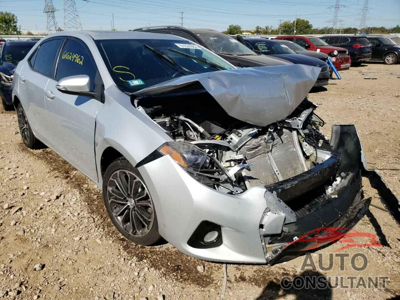 TOYOTA COROLLA 2016 - 2T1BURHE8GC599862