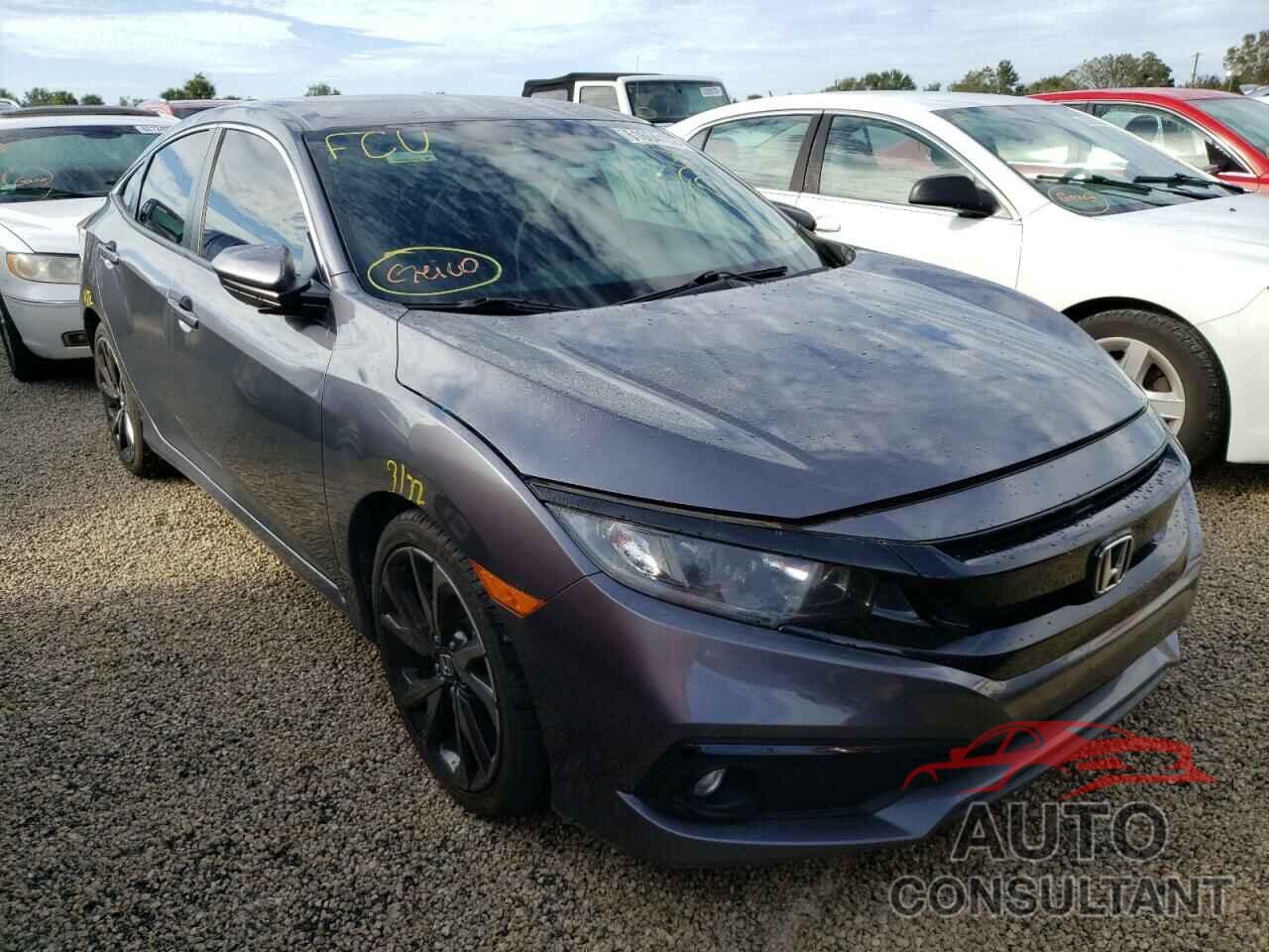 HONDA CIVIC 2019 - 2HGFC2F80KH509886