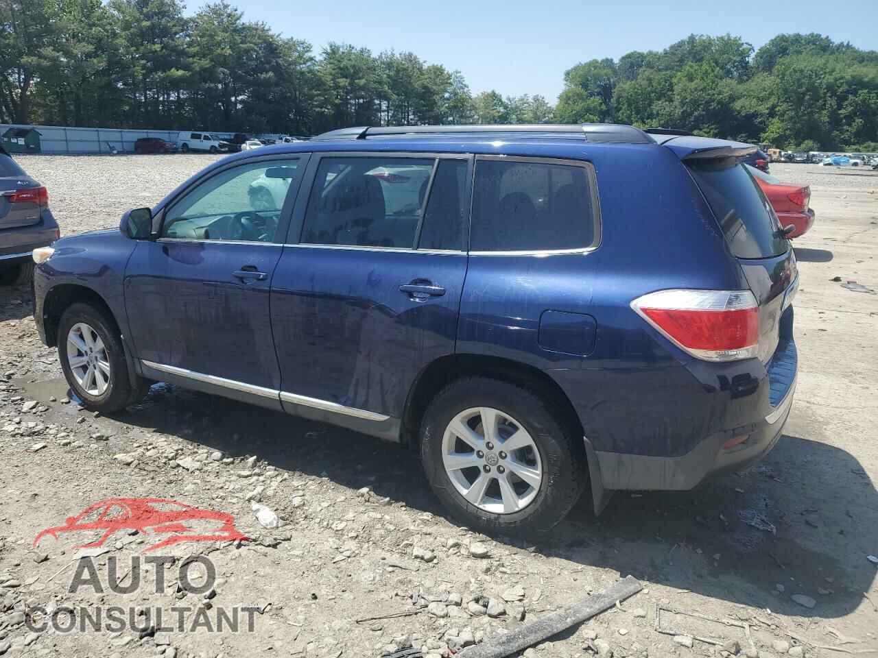 TOYOTA HIGHLANDER 2013 - 5TDBK3EH8DS191124