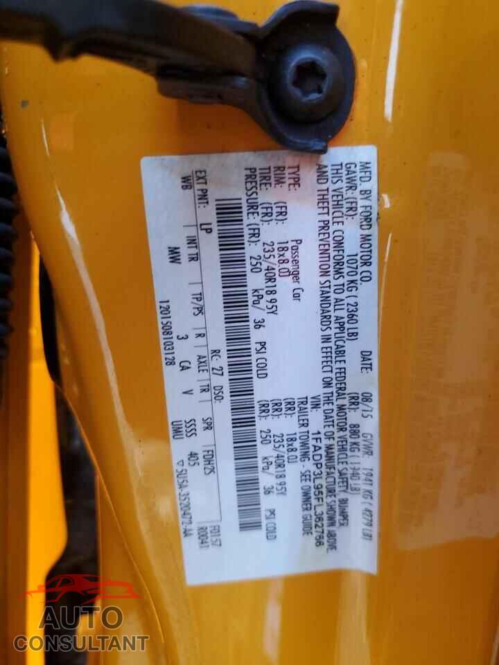 FORD FOCUS 2015 - 1FADP3L95FL362766
