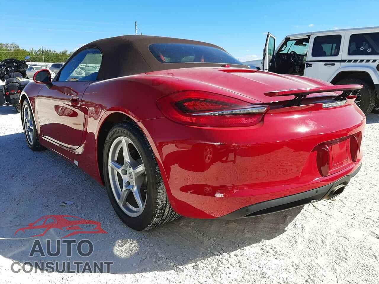 PORSCHE BOXSTER 2016 - WP0CA2A86GS120085
