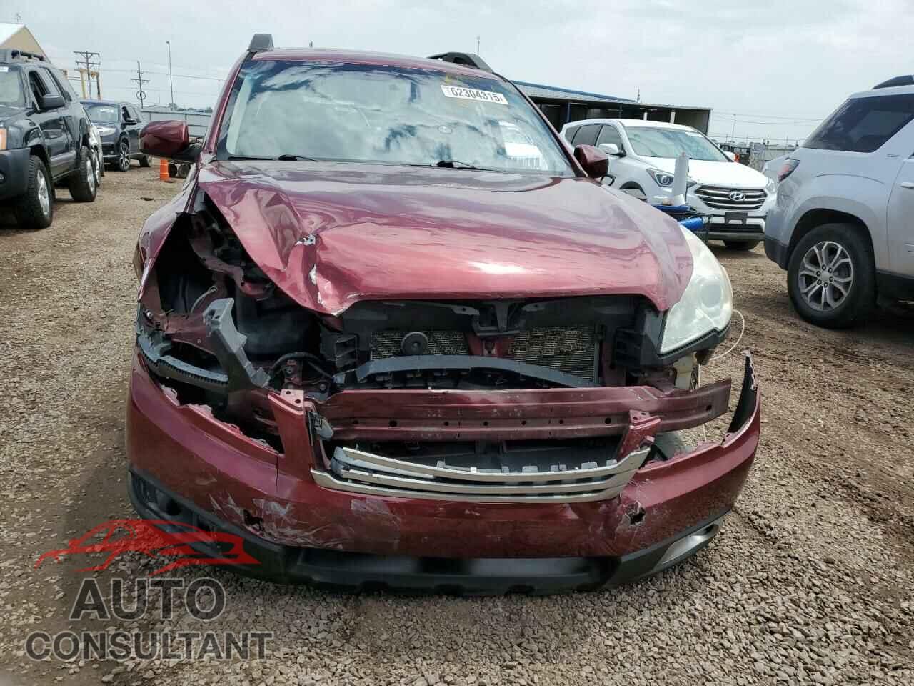 SUBARU OUTBACK 2011 - 4S4BRBGC7B3317734