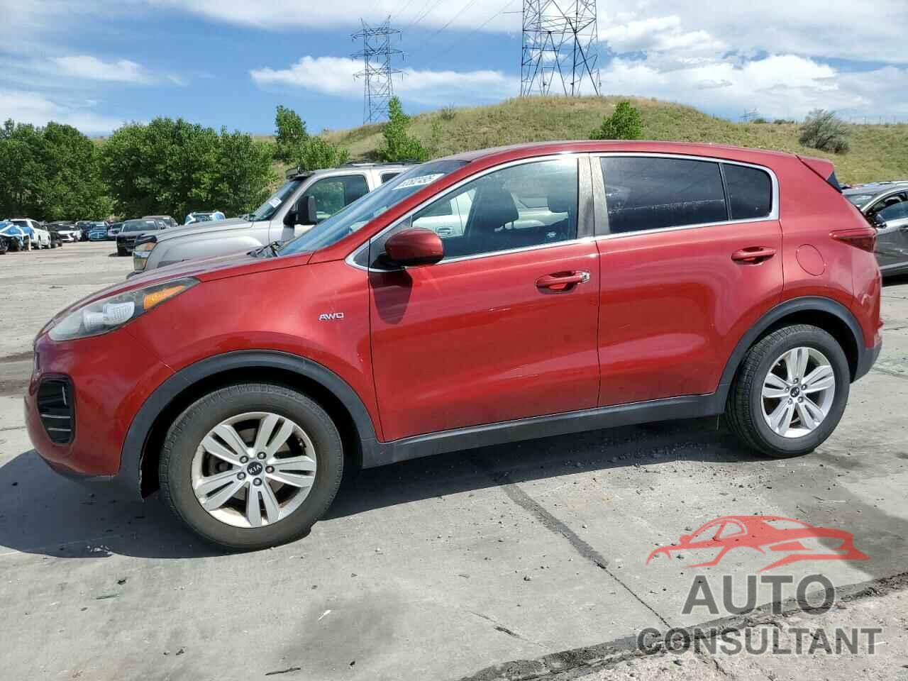KIA SPORTAGE 2017 - KNDPMCAC6H7242758