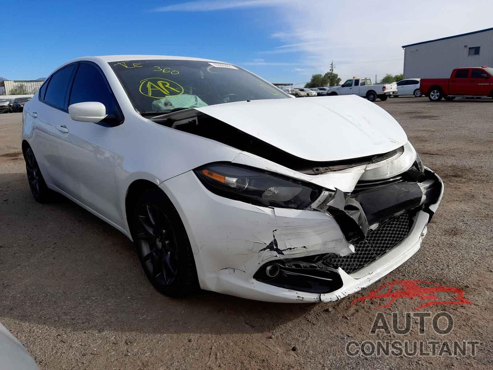 DODGE DART 2016 - 1C3CDFBB5GD644751