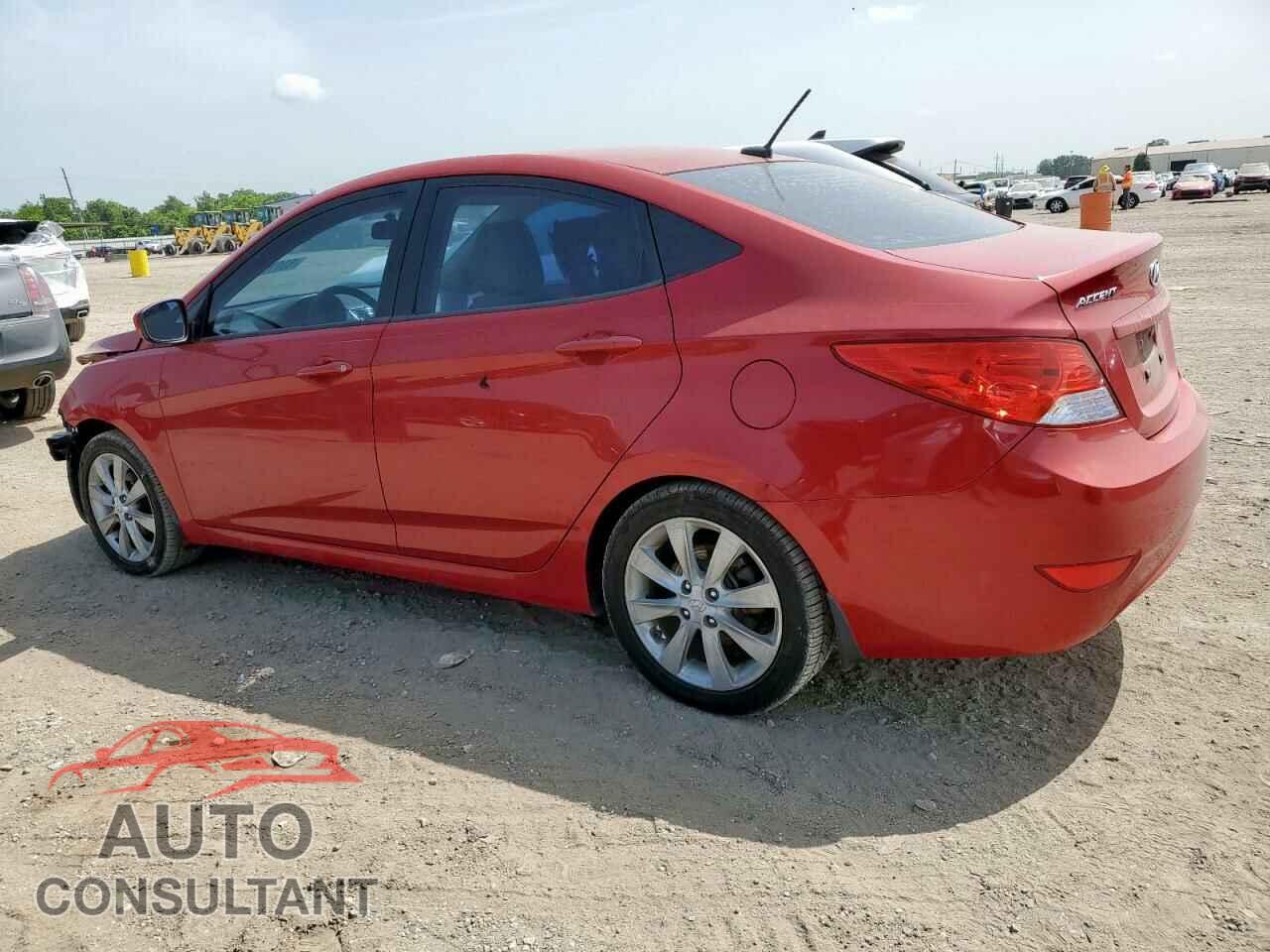 HYUNDAI ACCENT 2012 - KMHCU4AE4CU146882
