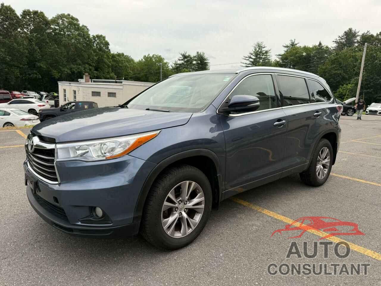 TOYOTA HIGHLANDER 2015 - 5TDJKRFH2FS201565