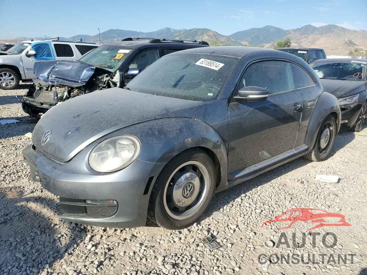 VOLKSWAGEN BEETLE 2012 - 3VWJP7ATXCM620483