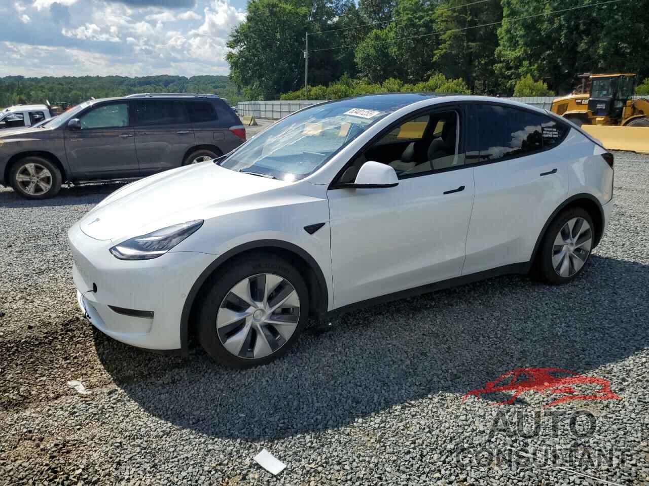TESLA MODEL Y 2021 - 5YJYGDEE0MF082491