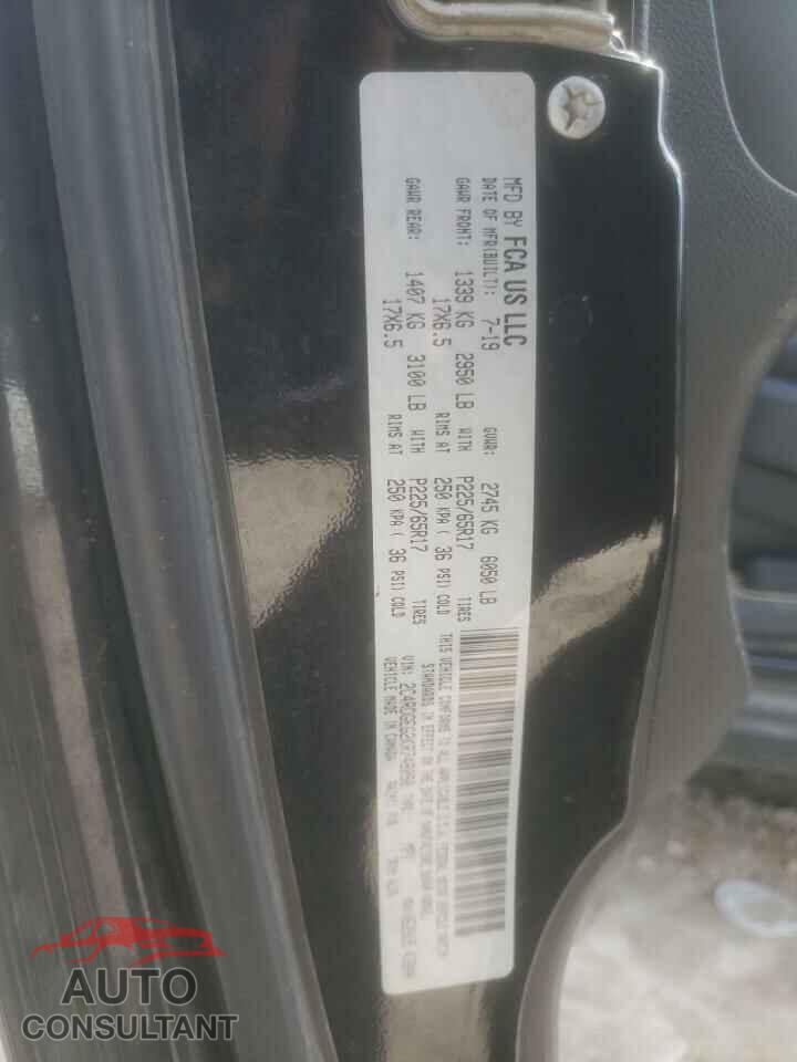 DODGE CARAVAN 2019 - 2C4RDGEG2KR748090