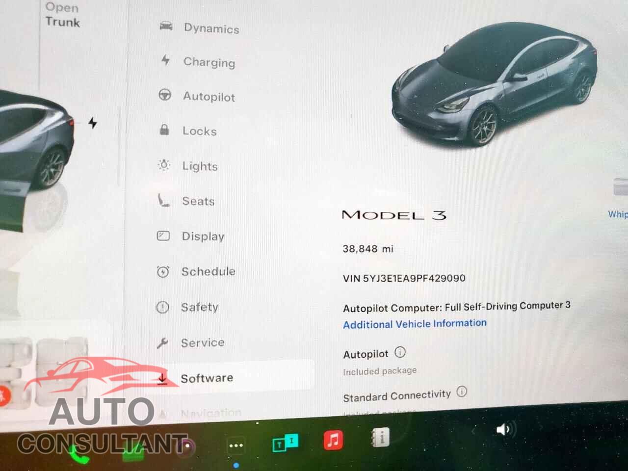 TESLA MODEL 3 2023 - 5YJ3E1EA9PF429090