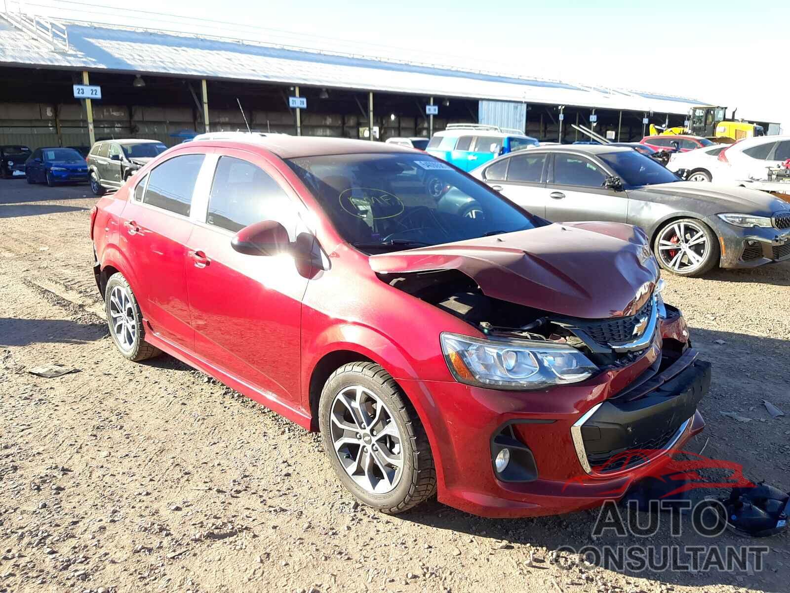 CHEVROLET SONIC 2017 - 1G1JD5SHXH4149943