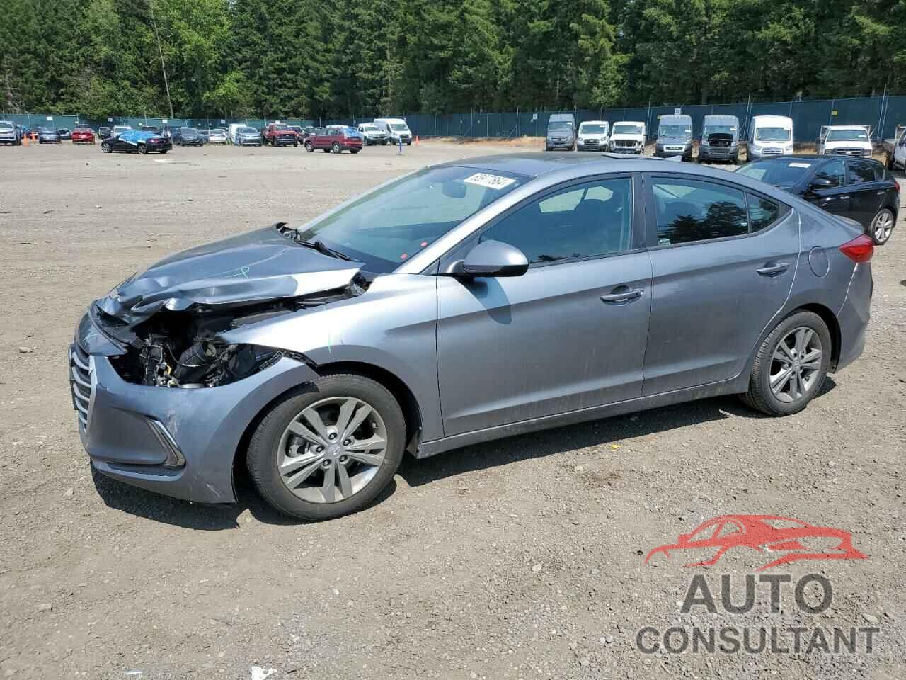 HYUNDAI ELANTRA 2018 - KMHD84LF8JU555236