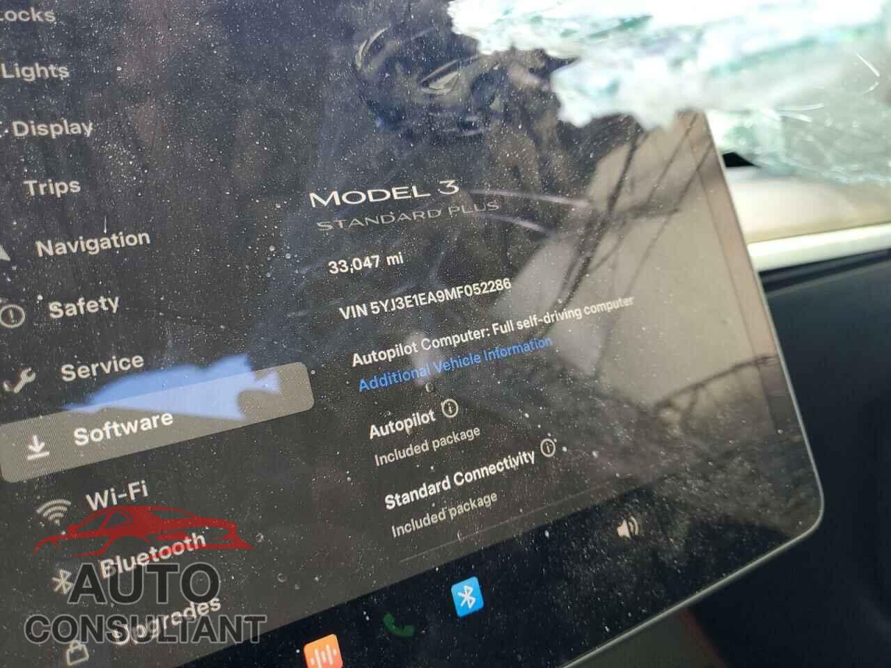 TESLA MODEL 3 2021 - 5YJ3E1EA9MF052286
