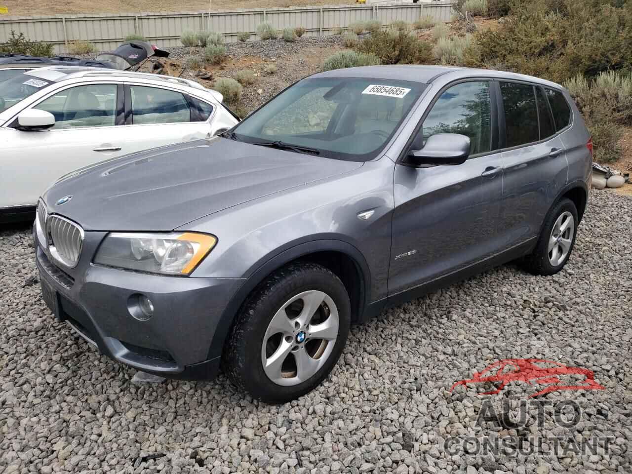 BMW X3 2012 - 5UXWX5C54CL726729