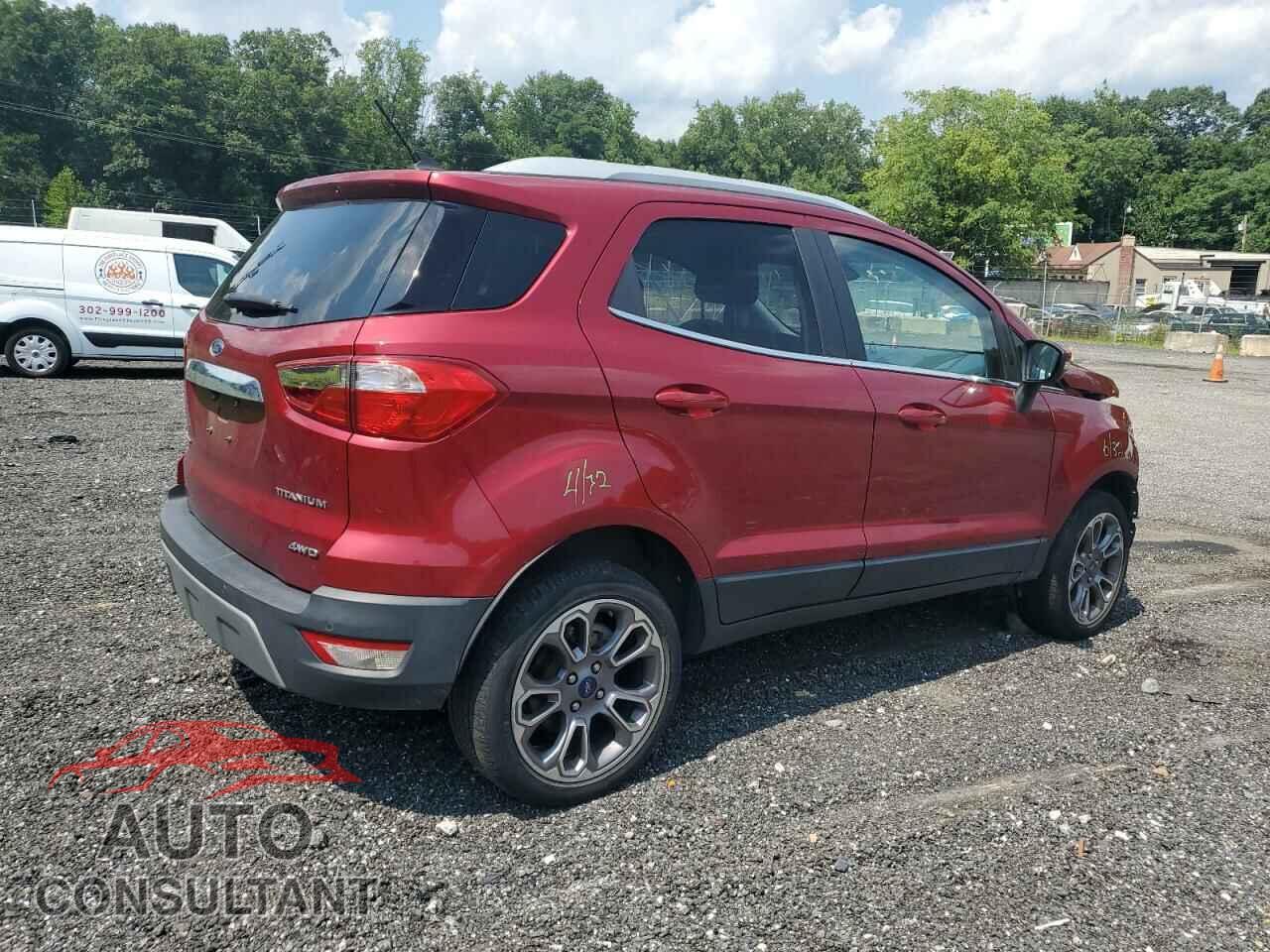 FORD ECOSPORT 2019 - MAJ6S3KL5KC275254