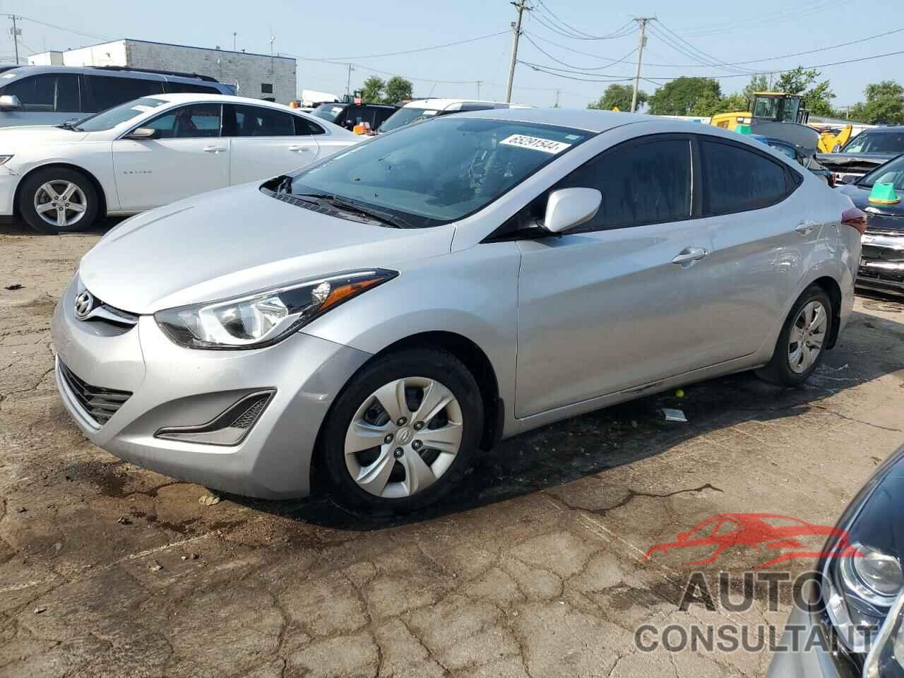 HYUNDAI ELANTRA 2016 - KMHDH4AE0GU501528