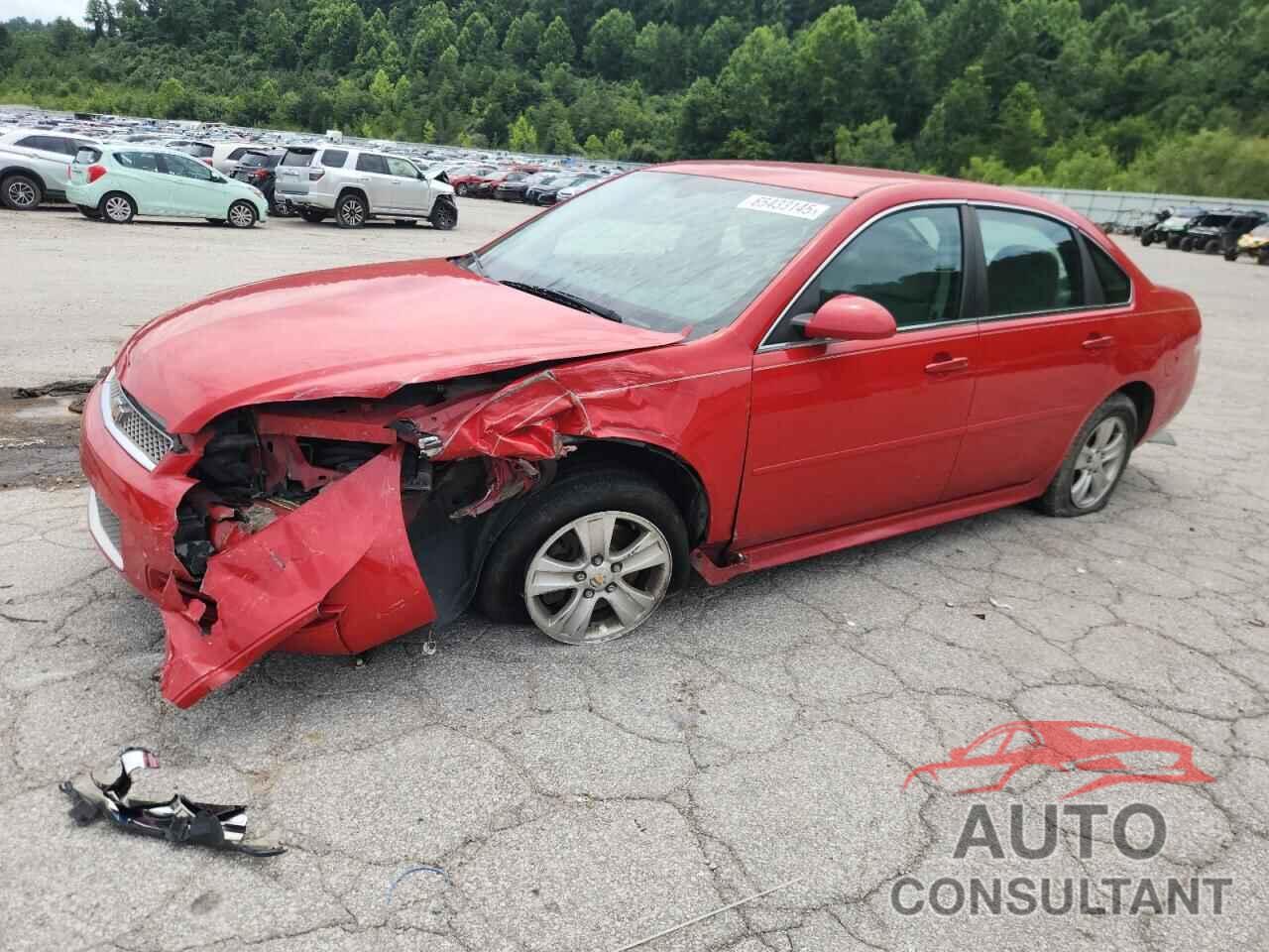 CHEVROLET IMPALA 2012 - 2G1WA5E33C1115121