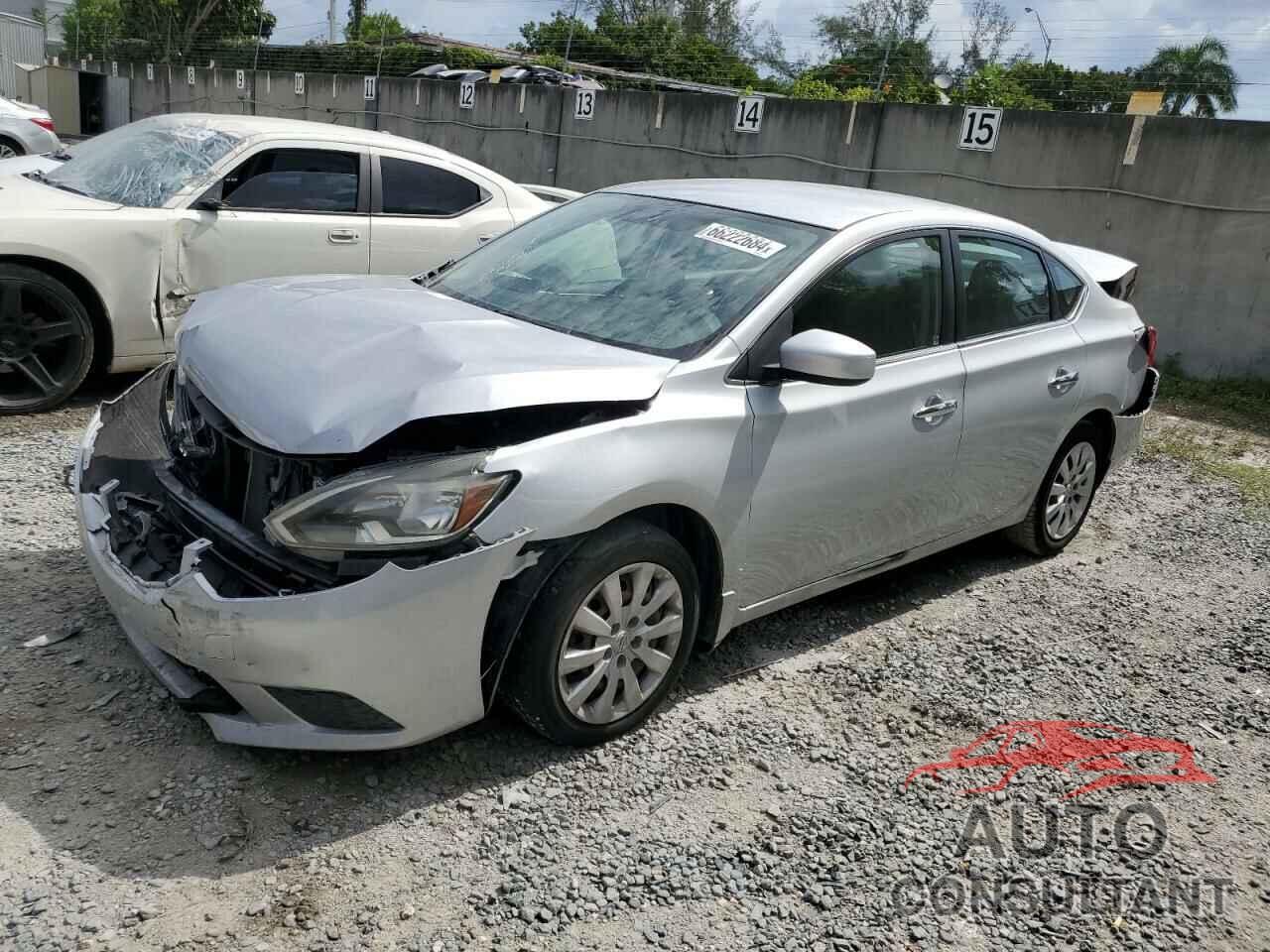 NISSAN SENTRA 2019 - 3N1AB7AP1KY406545