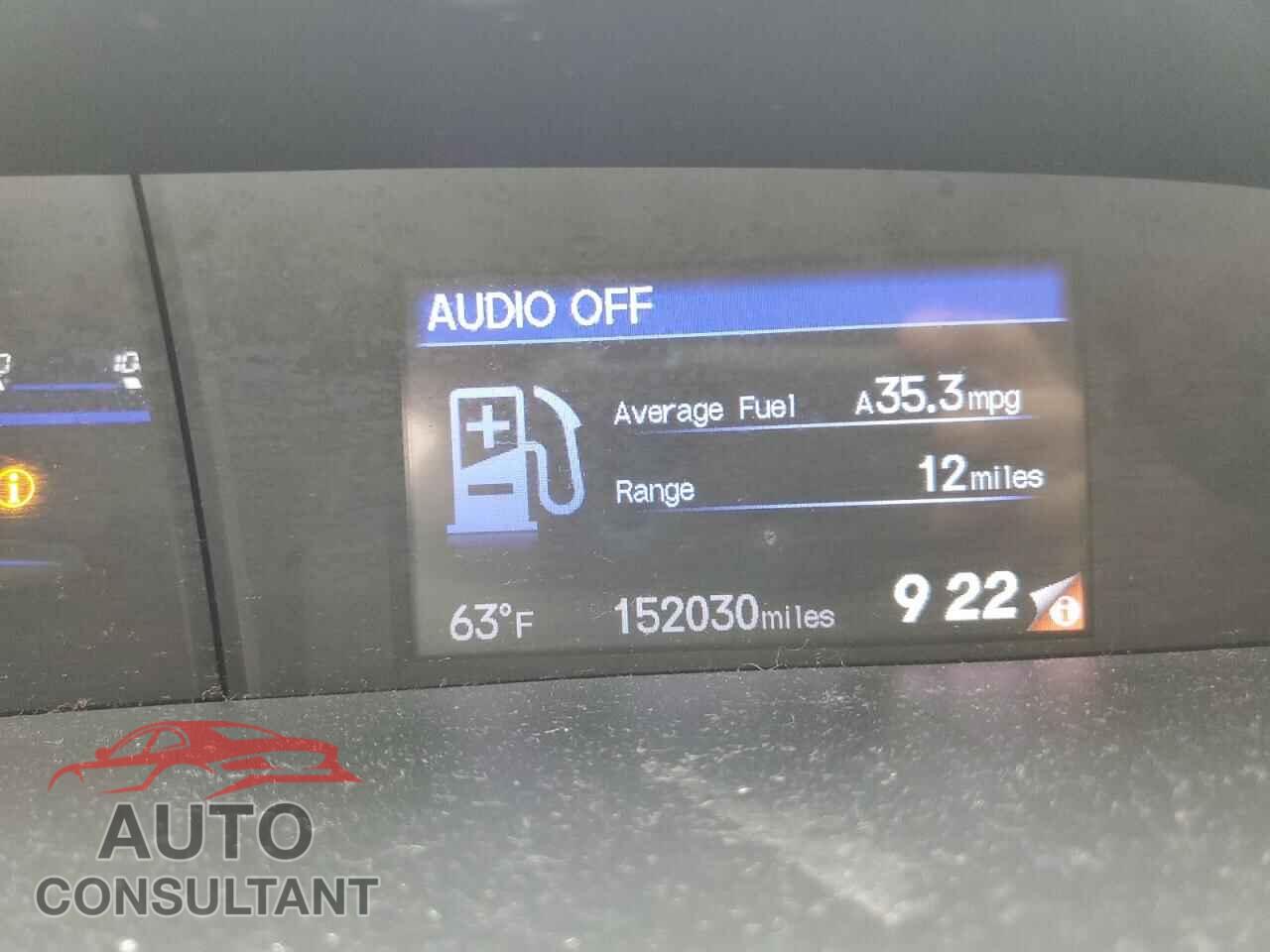 HONDA CIVIC 2012 - JHMFB4F38CS007850