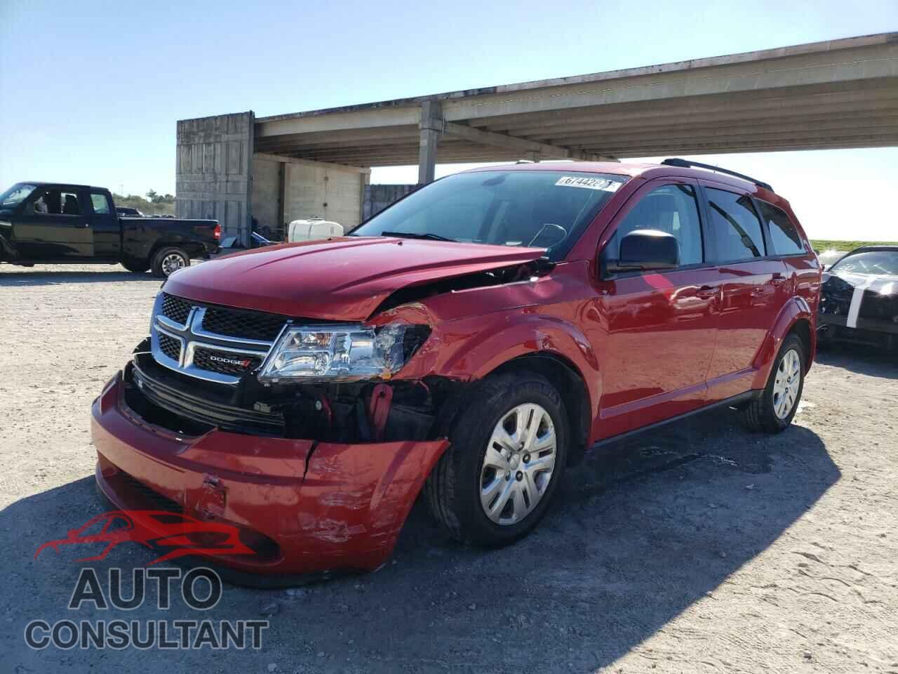 DODGE JOURNEY 2018 - 3C4PDCABXJT384135