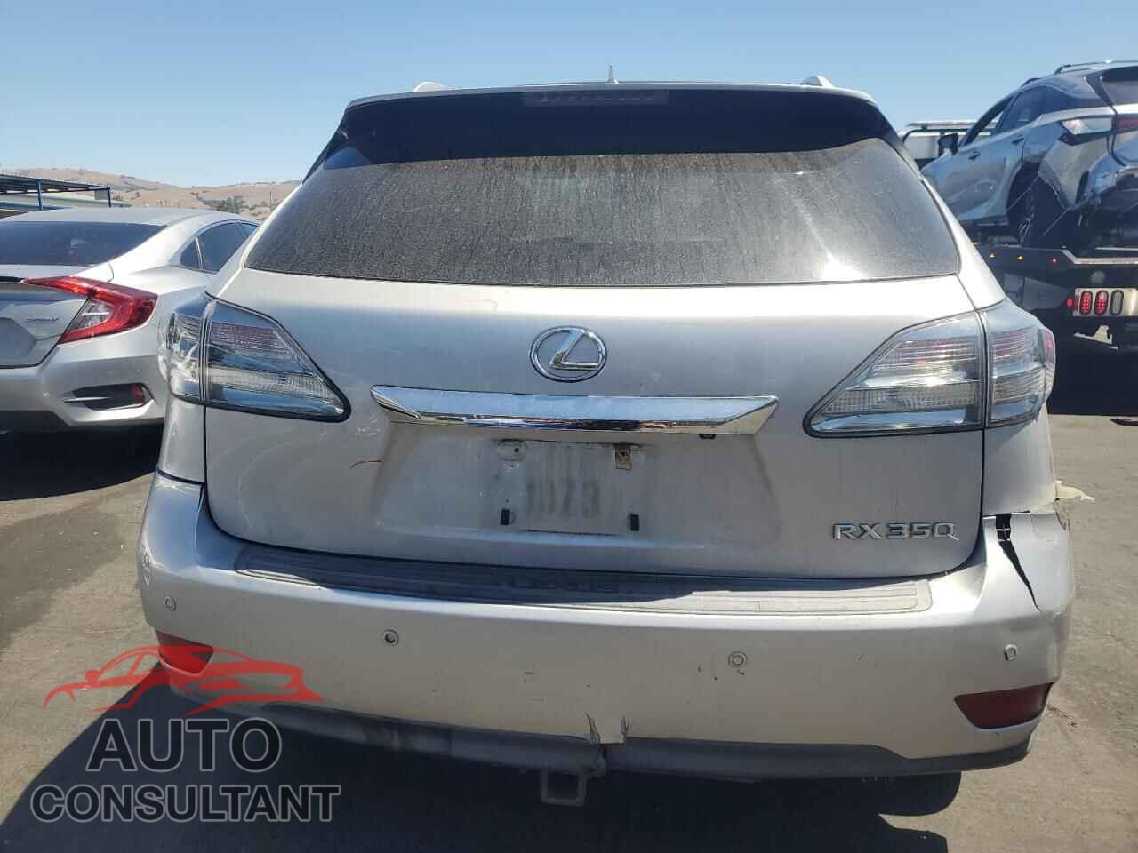 LEXUS RX350 2012 - 2T2BK1BA0CC135581