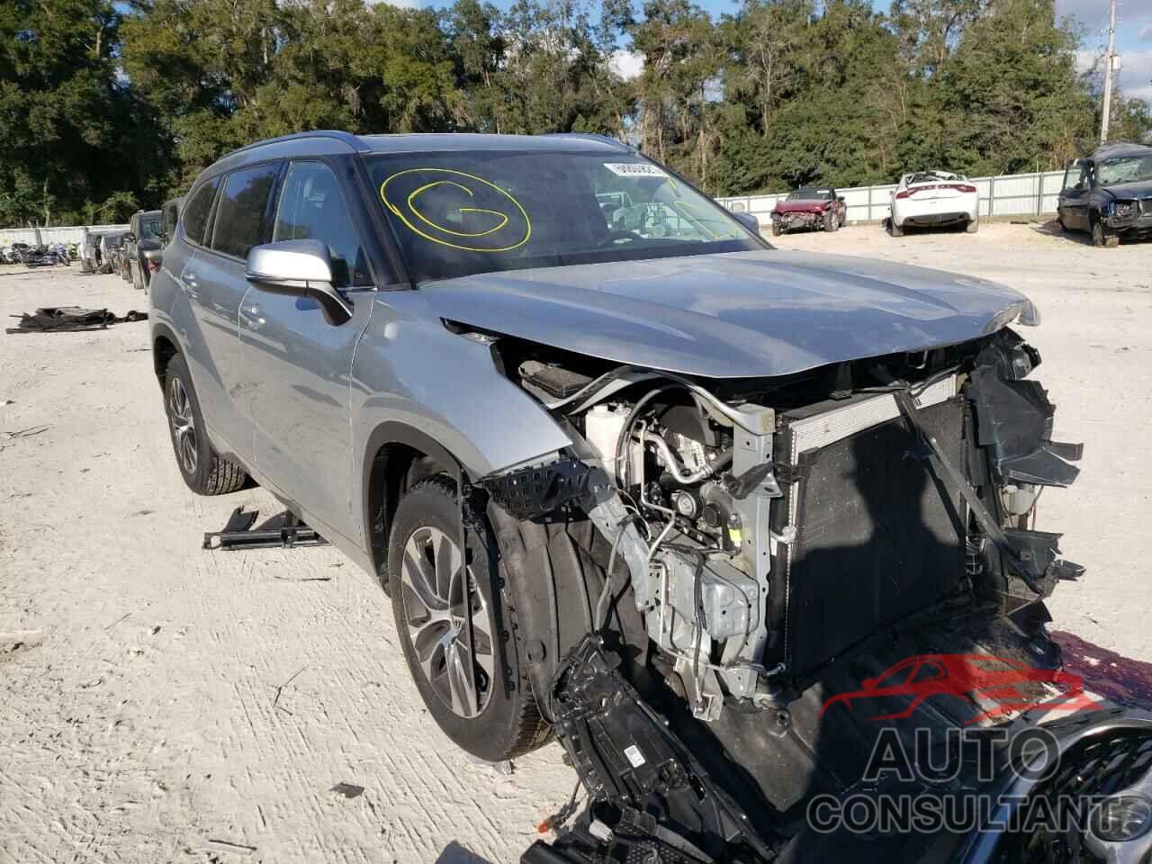 TOYOTA HIGHLANDER 2020 - 5TDGZRAH4LS501097