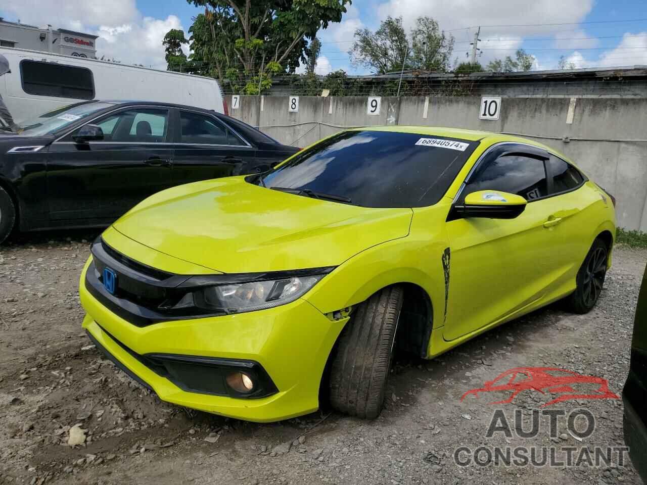 HONDA CIVIC 2019 - 2HGFC4B87KH301649