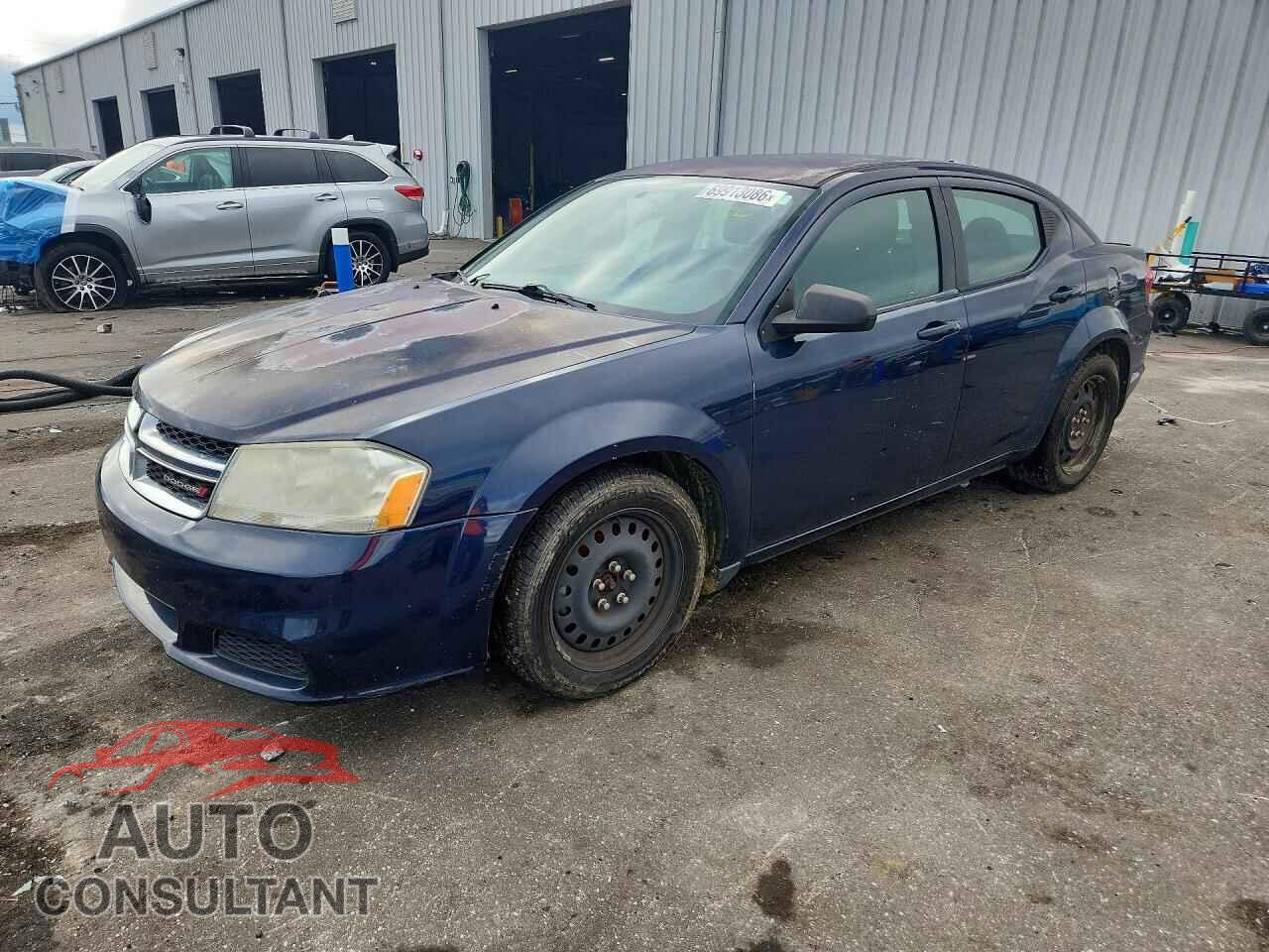 DODGE AVENGER 2013 - 1C3CDZAB4DN630865