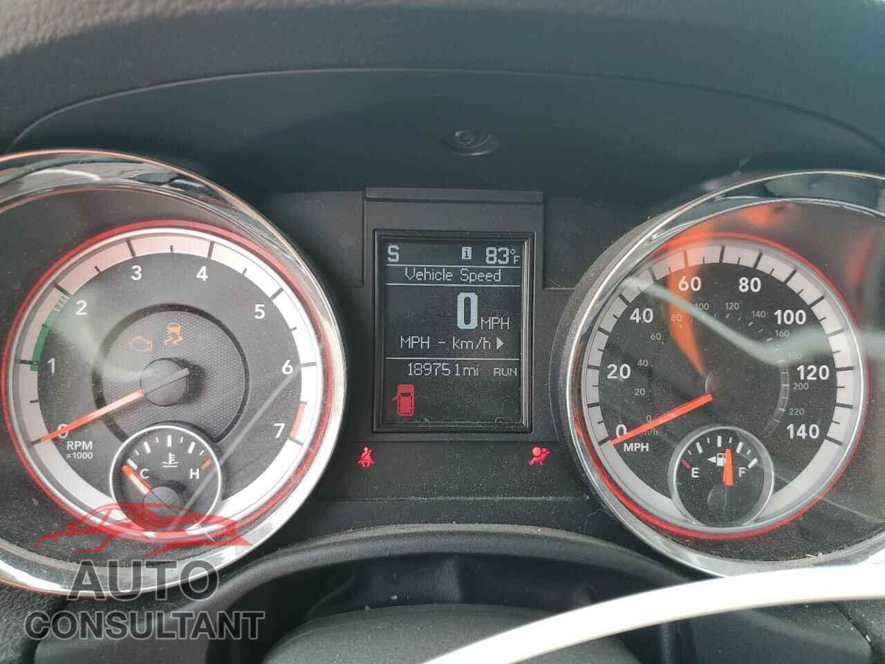 DODGE DURANGO 2012 - 1C4RDJAG7CC336566