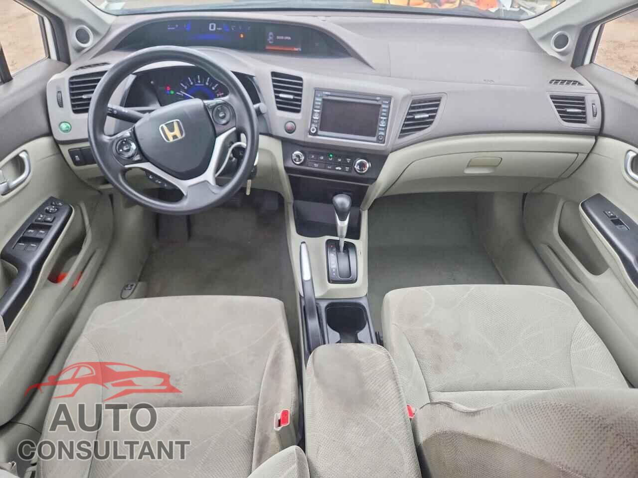 HONDA CIVIC 2012 - 2HGFB2F83CH538416