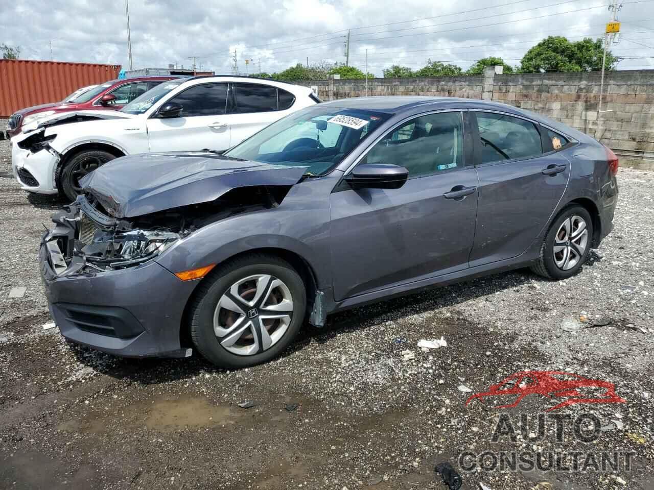 HONDA CIVIC 2018 - 2HGFC2E54JH572690