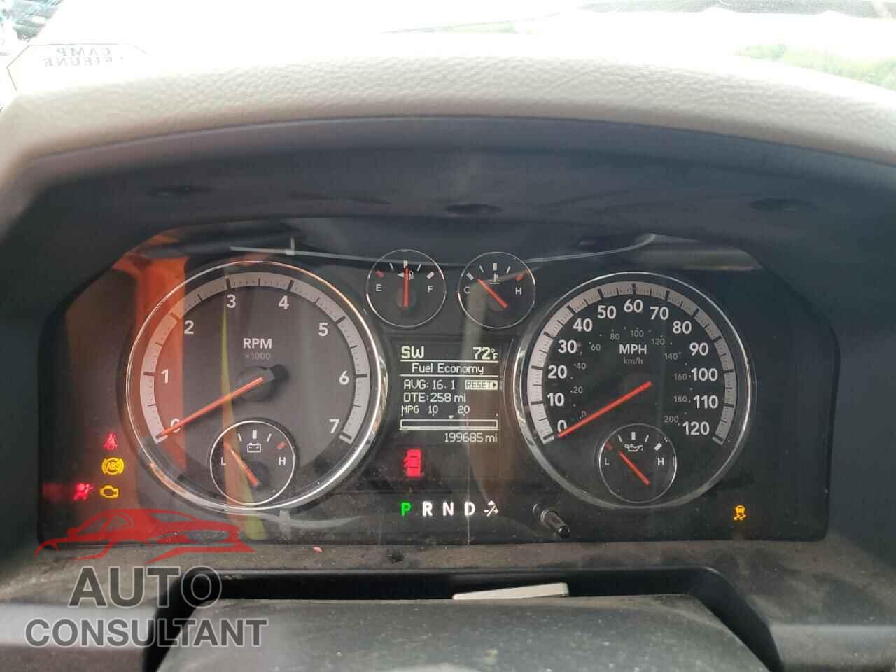 DODGE RAM 1500 2012 - 1C6RD7GT6CS143197