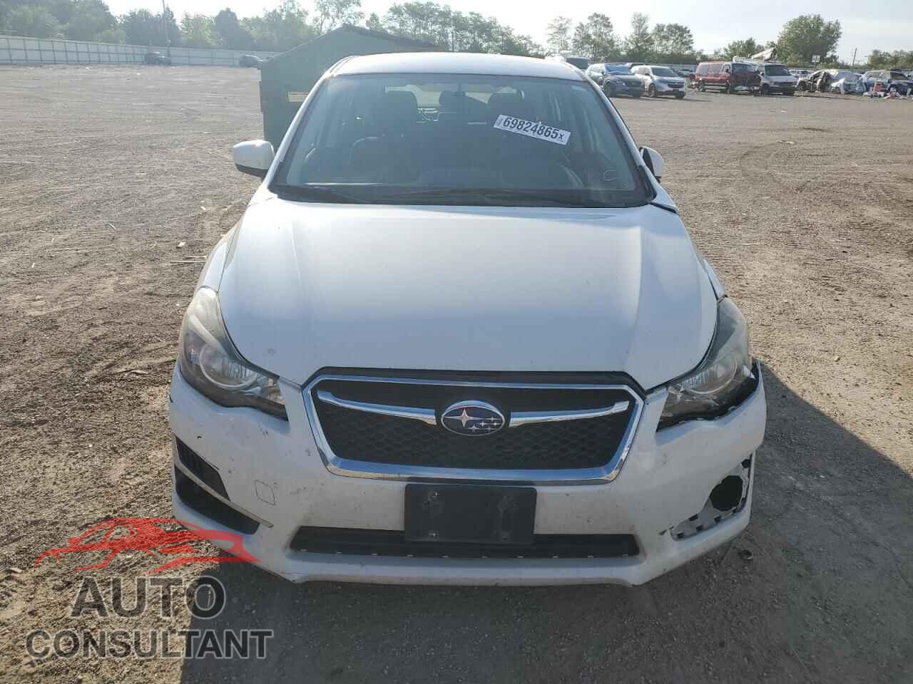 SUBARU IMPREZA 2015 - JF1GPAC65F8277288